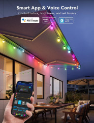SBSL2 1705841839 Smart Indoor/Outdoor String Lights (50')